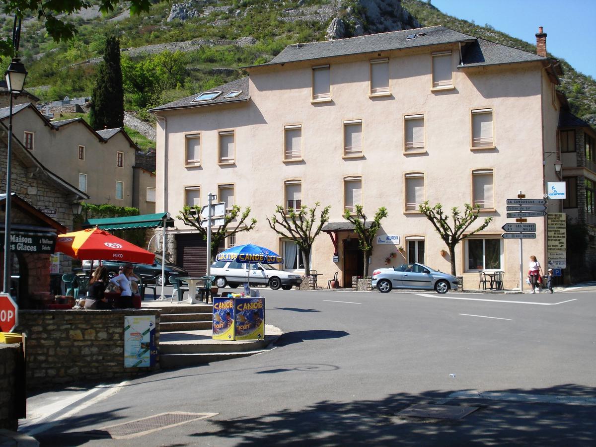 Hotel Des Bateliers La Malène Exteriér fotografie