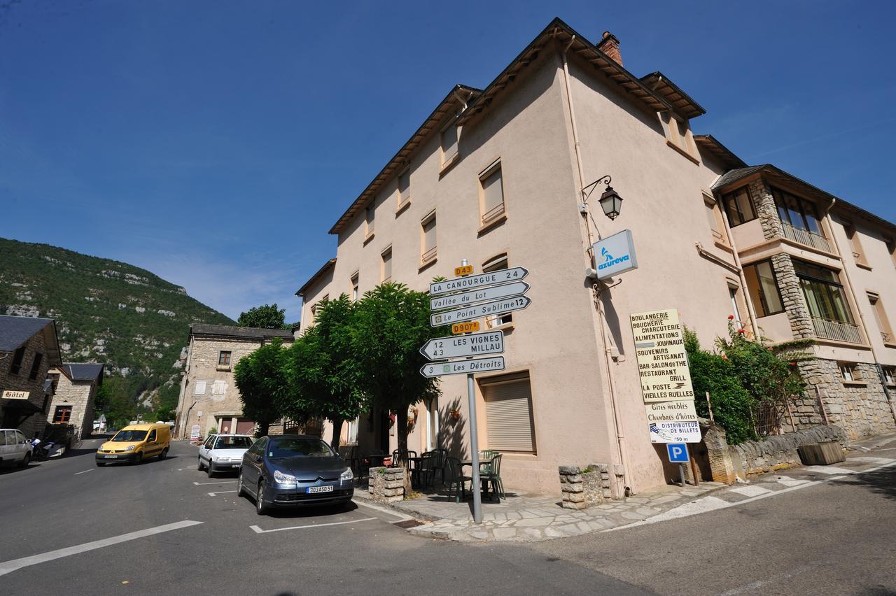 Hotel Des Bateliers La Malène Exteriér fotografie